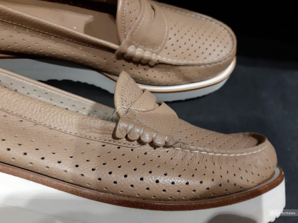 SANTONI женские лоуферы р.40