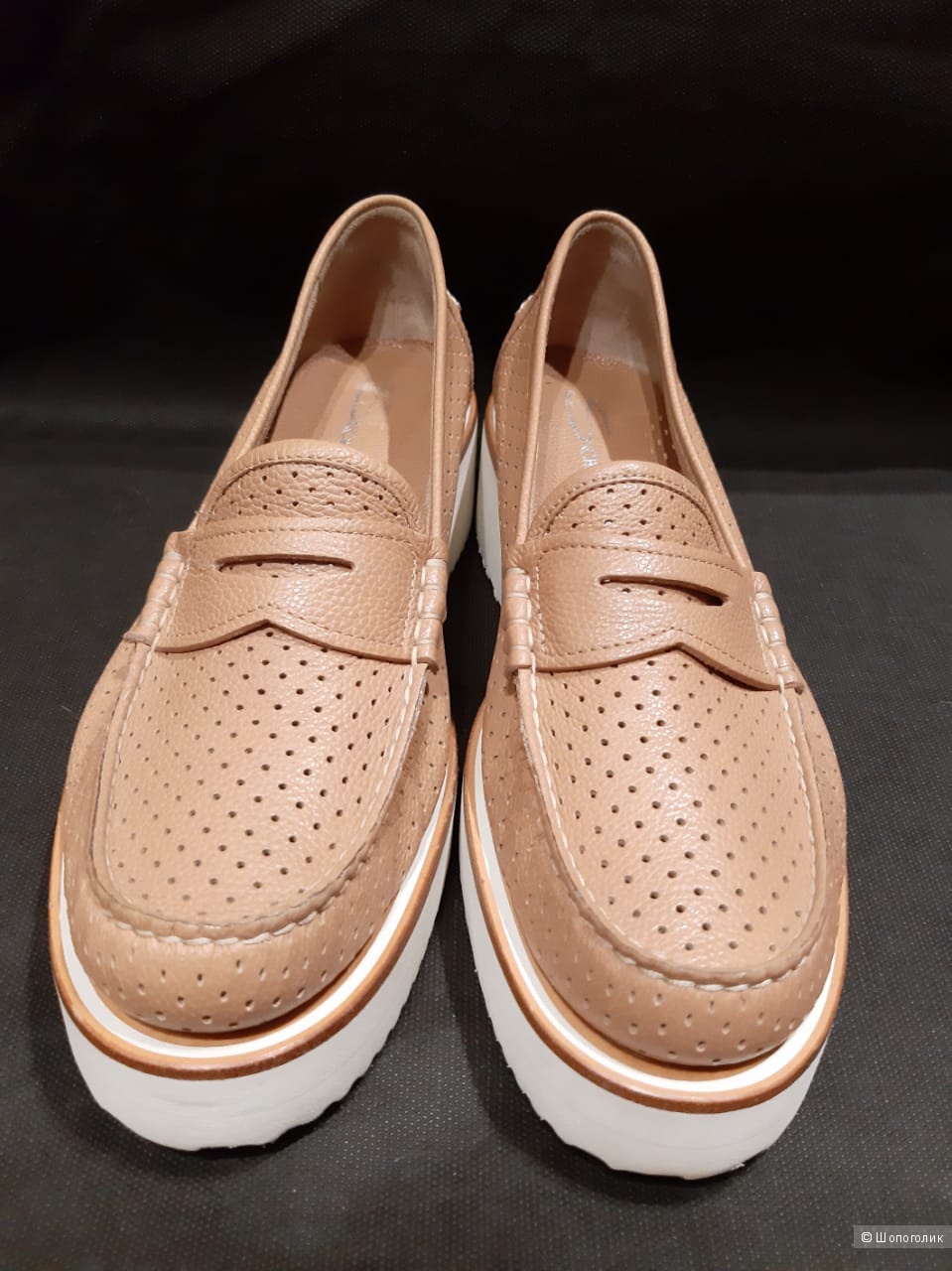 SANTONI женские лоуферы р.40