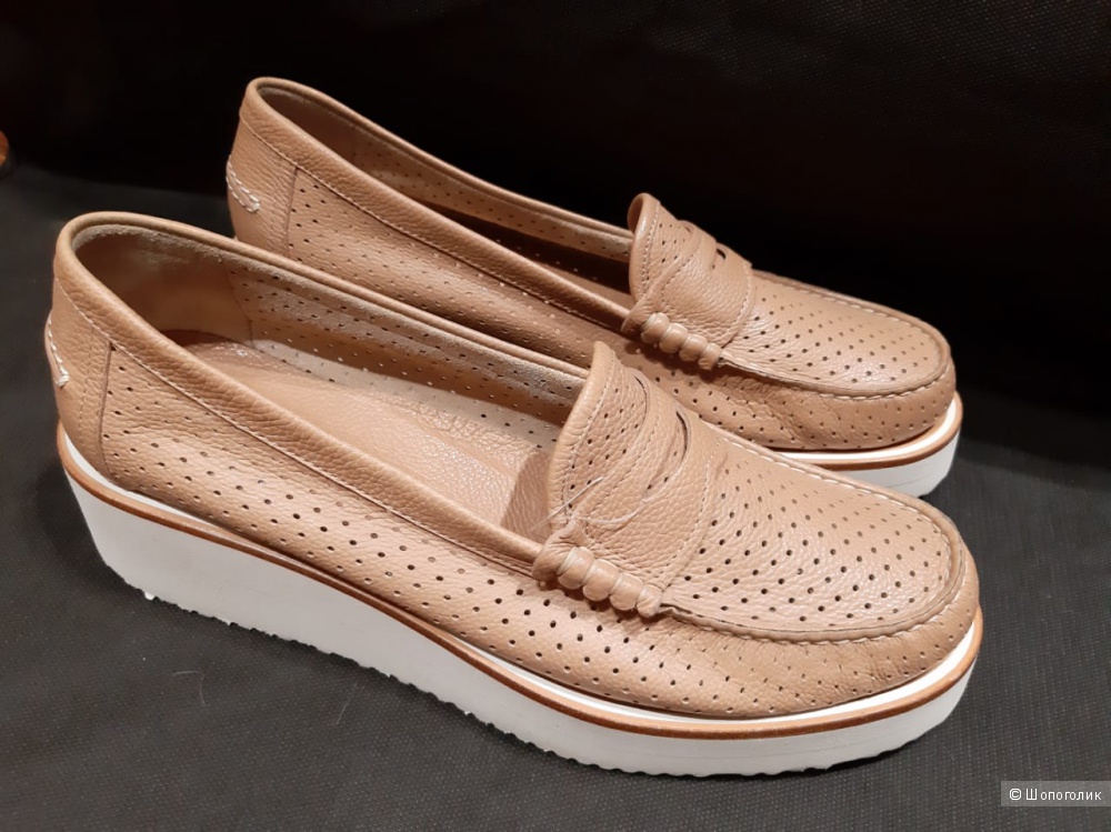 SANTONI женские лоуферы р.40