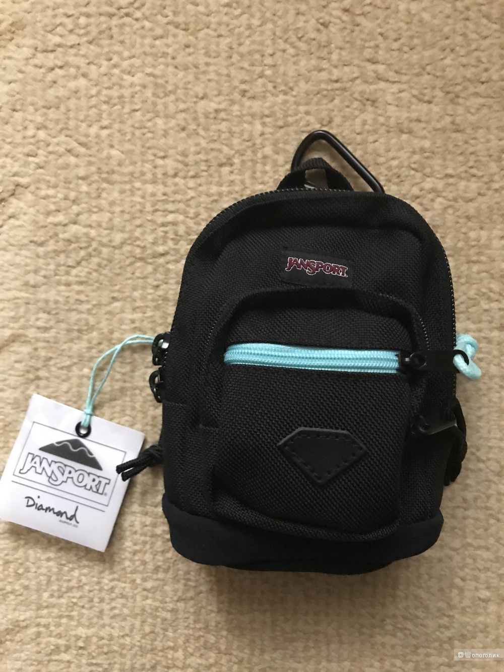 Продам Мини рюкзак Jansport, черный.