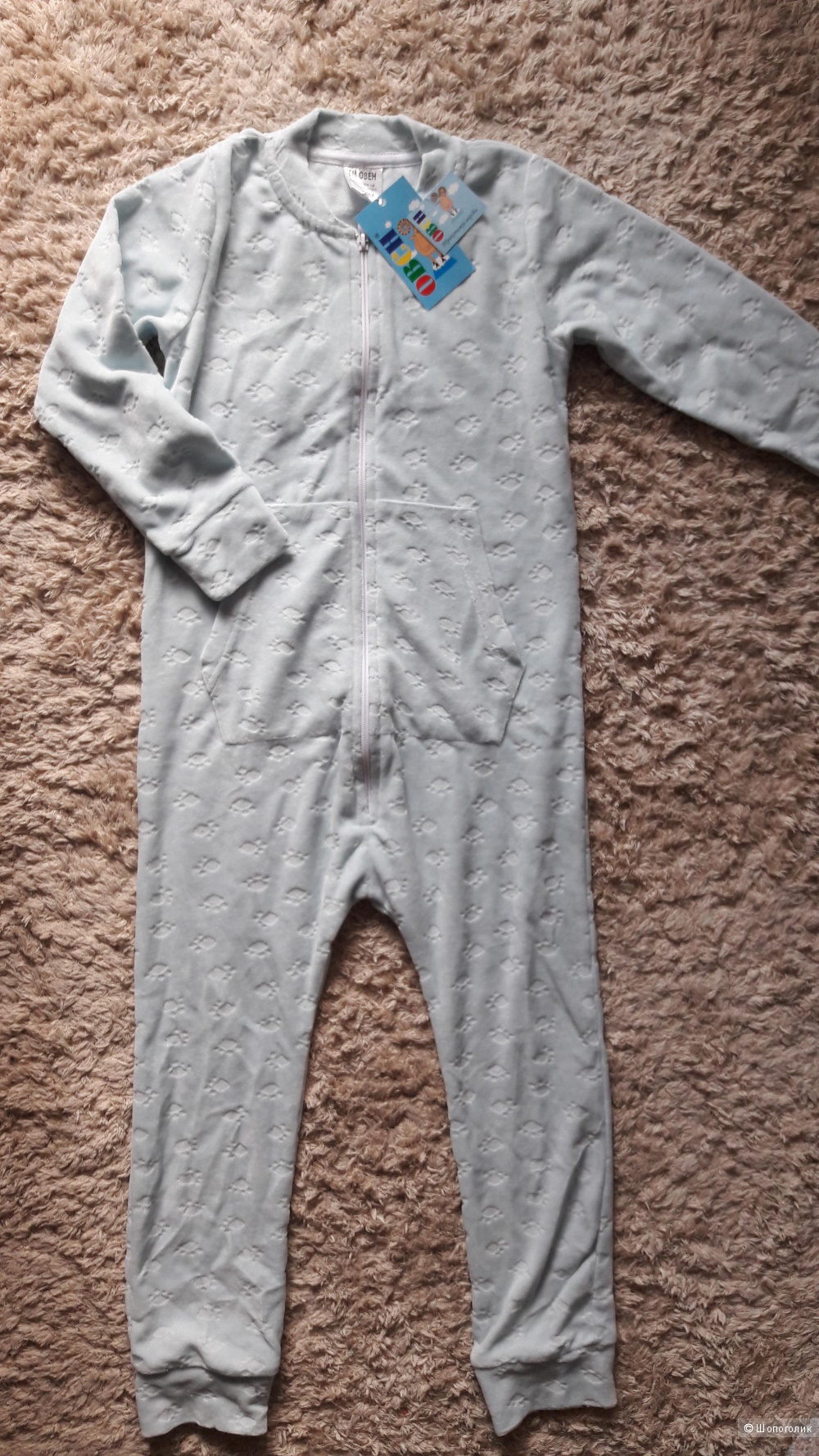 Пижама, комбинезон, кигуруми ТМ ОВЕН, размер 122