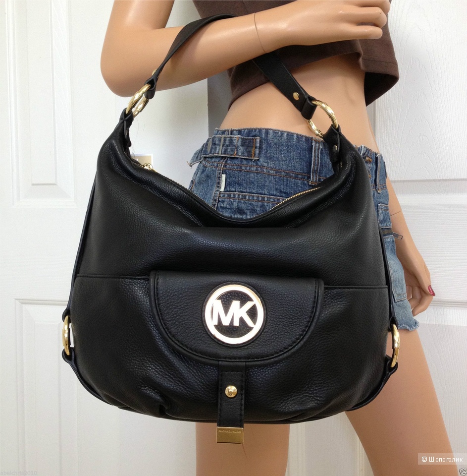 Сумка-хобо женская Michael Kors Fulton, large