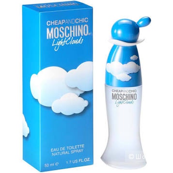 Туалетная вода Moschino Cheap & Chic Light Clouds 100мл