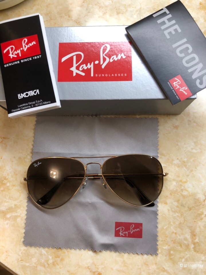 Солнцезащитные очки Ray-Ban авиаторы RB 3025 003/3F