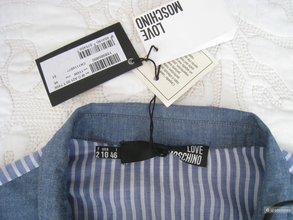 Рубашка женская LOVE MOSCHINO, 46It