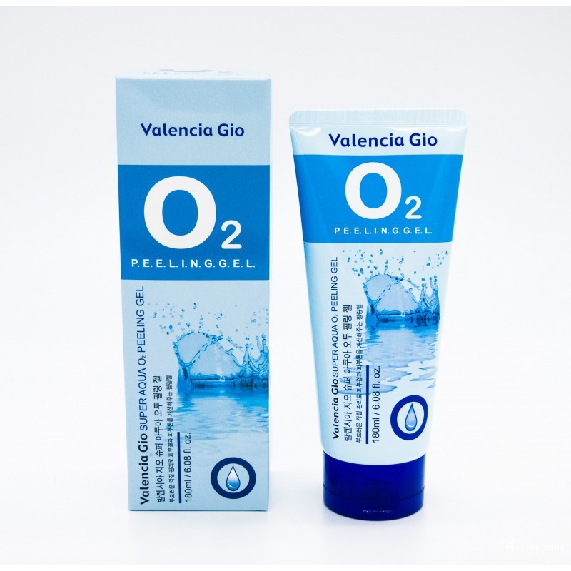 Valencia Gio PEELING GEL O2 Кислородный пилинг-гель для лица , 180 мл