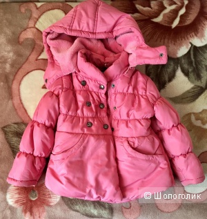 Куртка Minotti на девочку 2-3 года, 90-98 см.