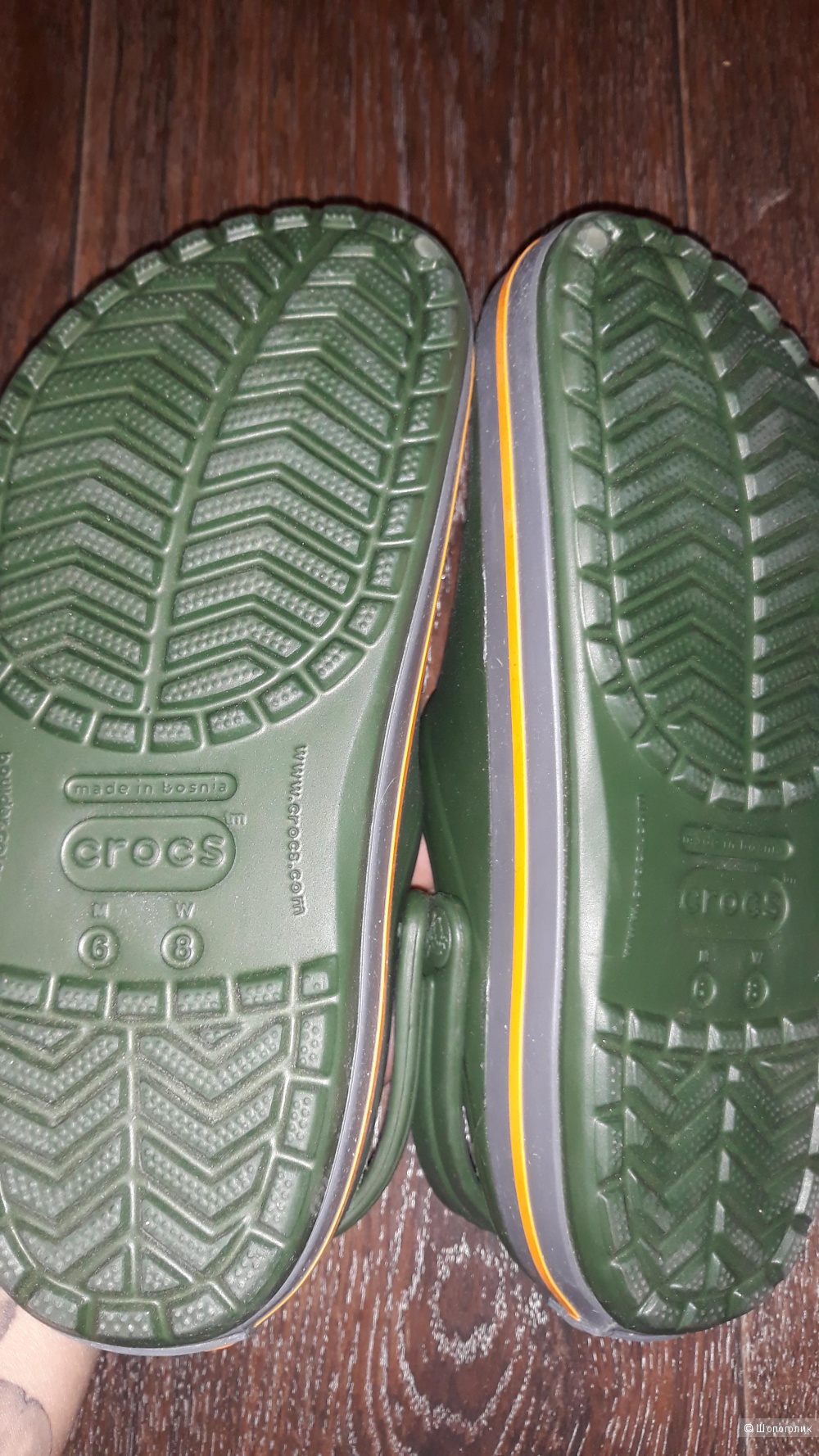 Шлепанцы Crocs,размер 38-39