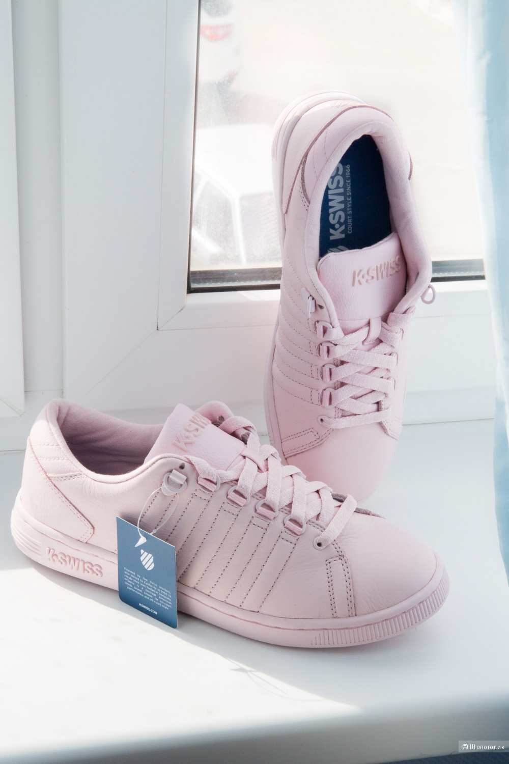 Кроссовки кеды K- SWISS размер 7.5 US 5.5UK на 24,5 см