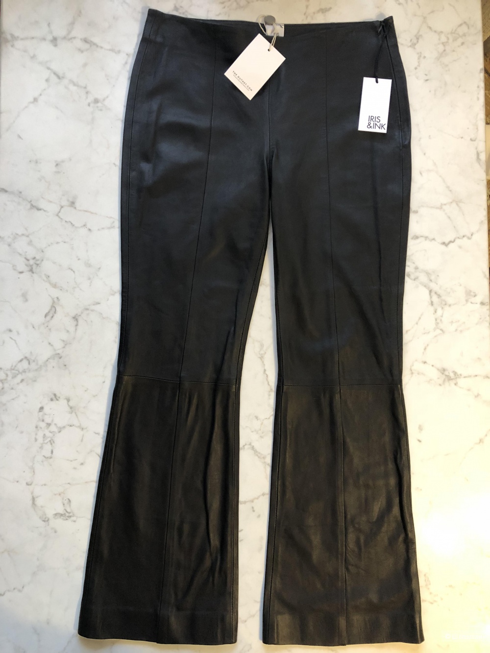 Кожаные брюки Iris & Ink , размер 10 UK ( 44 рос.)