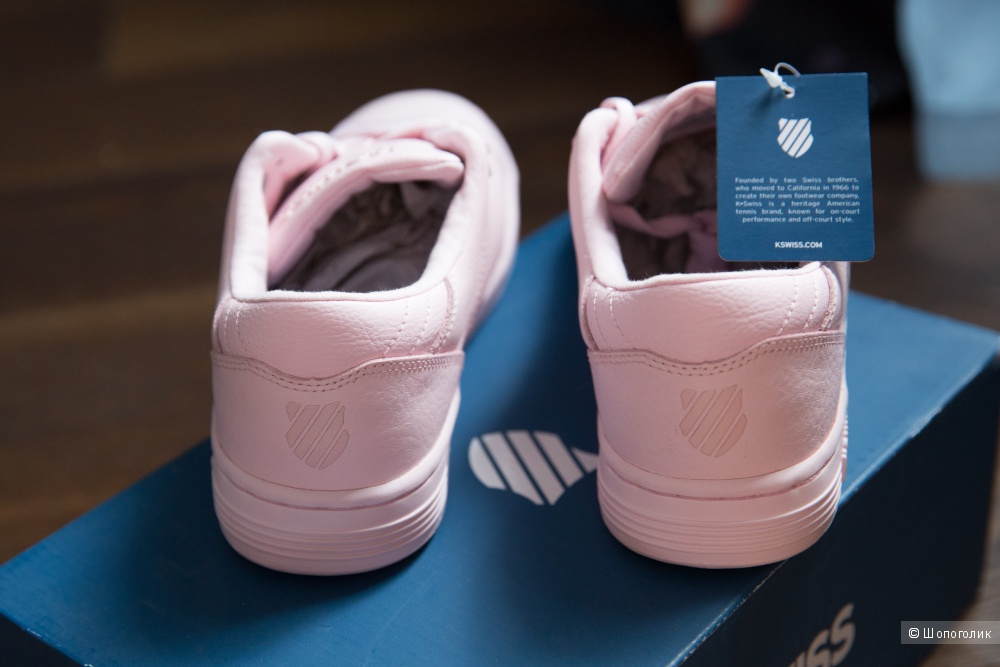 Кроссовки кеды K- SWISS размер 7.5 US 5.5UK на 24,5 см