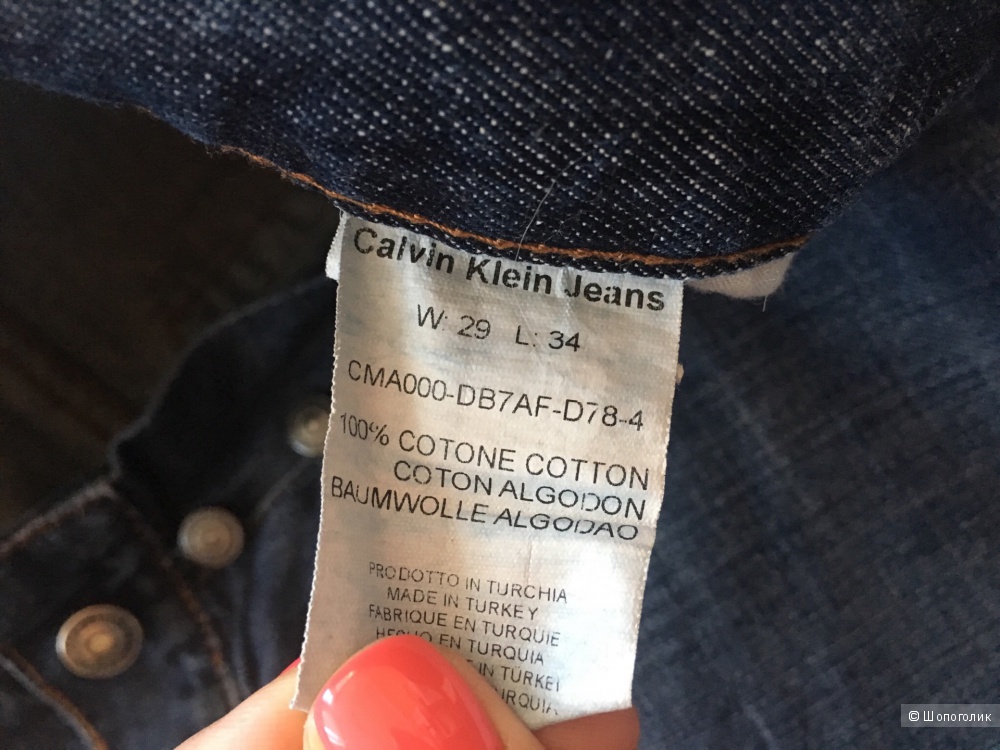 Джинсы  Calvin Klein Jeans, 28/29 размер