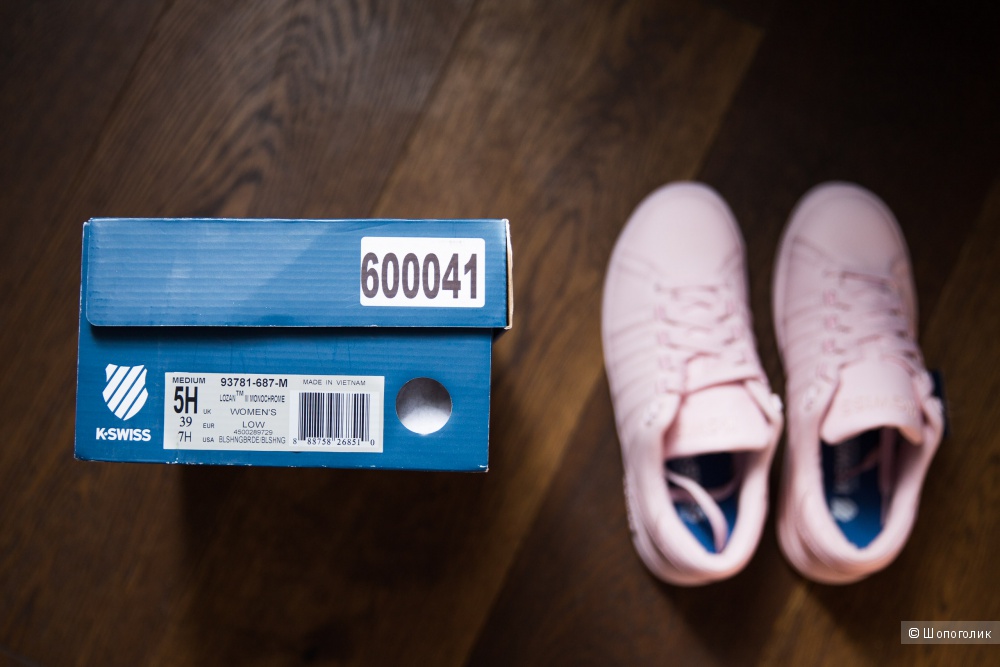 Кроссовки кеды K- SWISS размер 7.5 US 5.5UK на 24,5 см