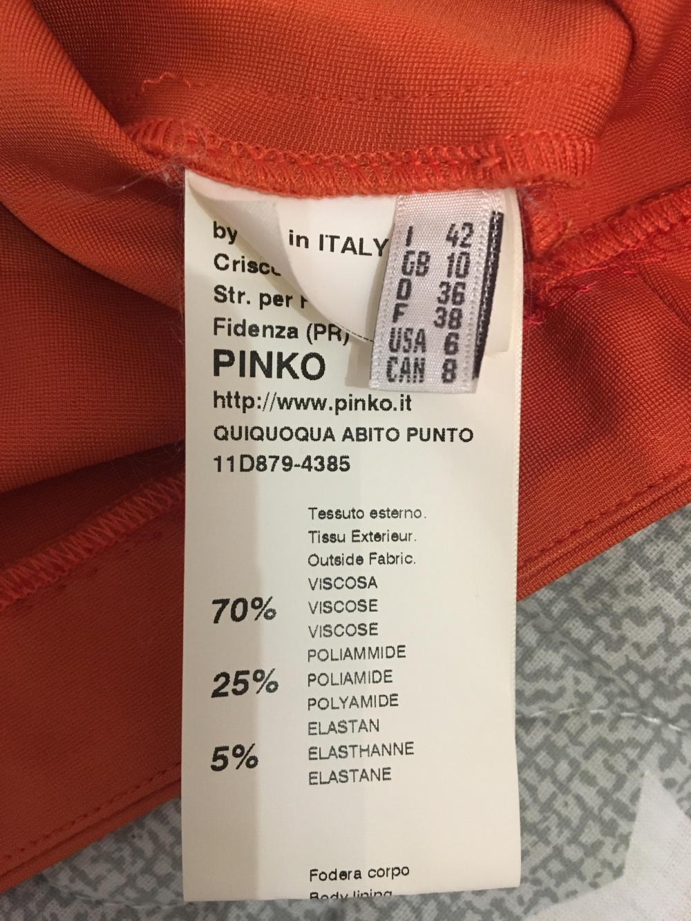 Платье Pinko Black, размер S