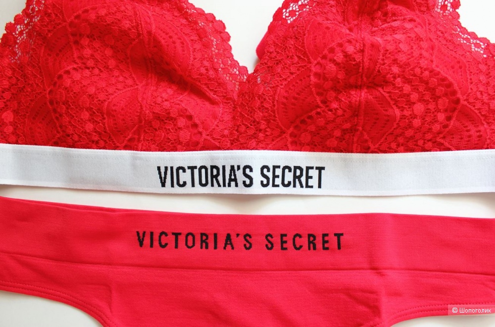 Комплект Victoria's Secret с логотипом, размер М