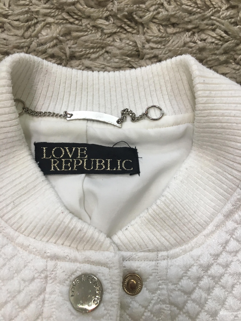 Бомбер, размер s, love republic