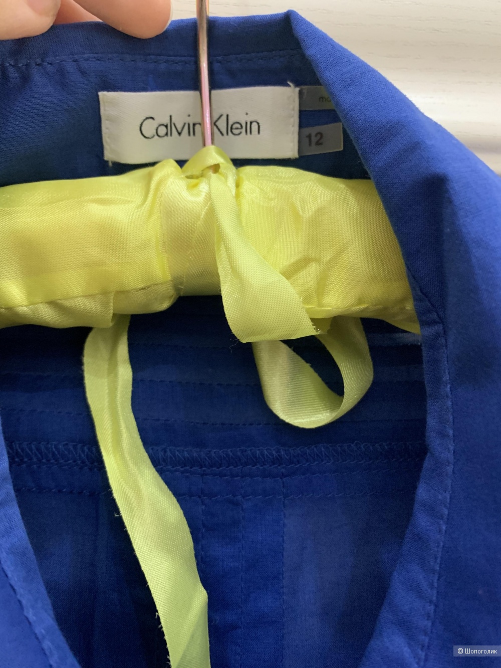 Платье двойка бренда Calvin Klein, размер 12 (44-46).
