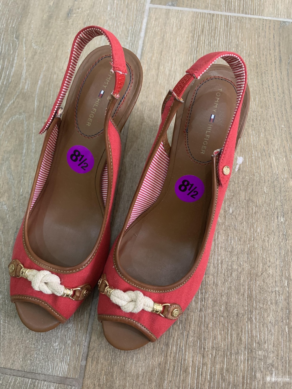 Босоножки Tommy Hilfiger, размер 38,5