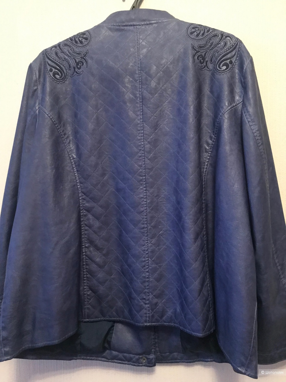 Куртка Ulla Popken из экокожи, размер 56/58