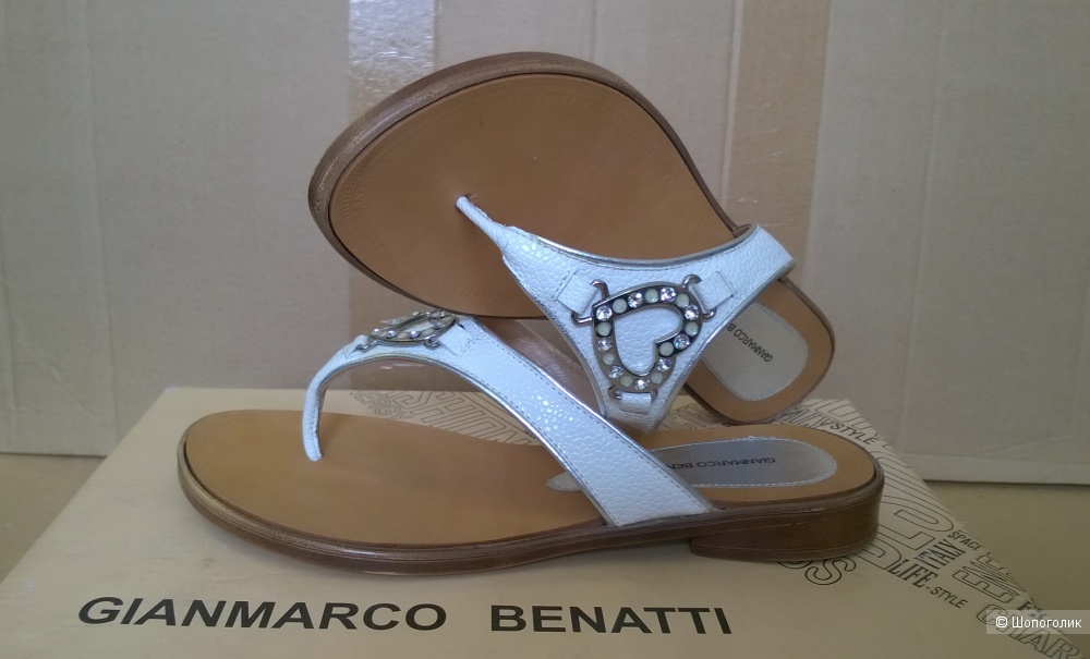 Шлепанцы Gianmarco Benatti 36 размер