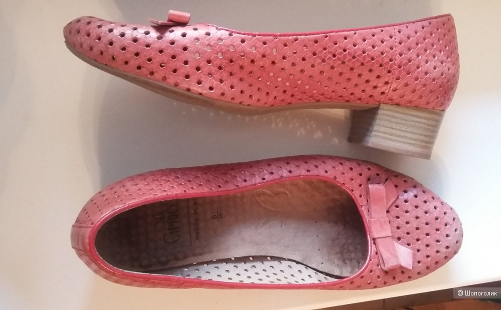 Кожаные туфли Caprice, размер 39