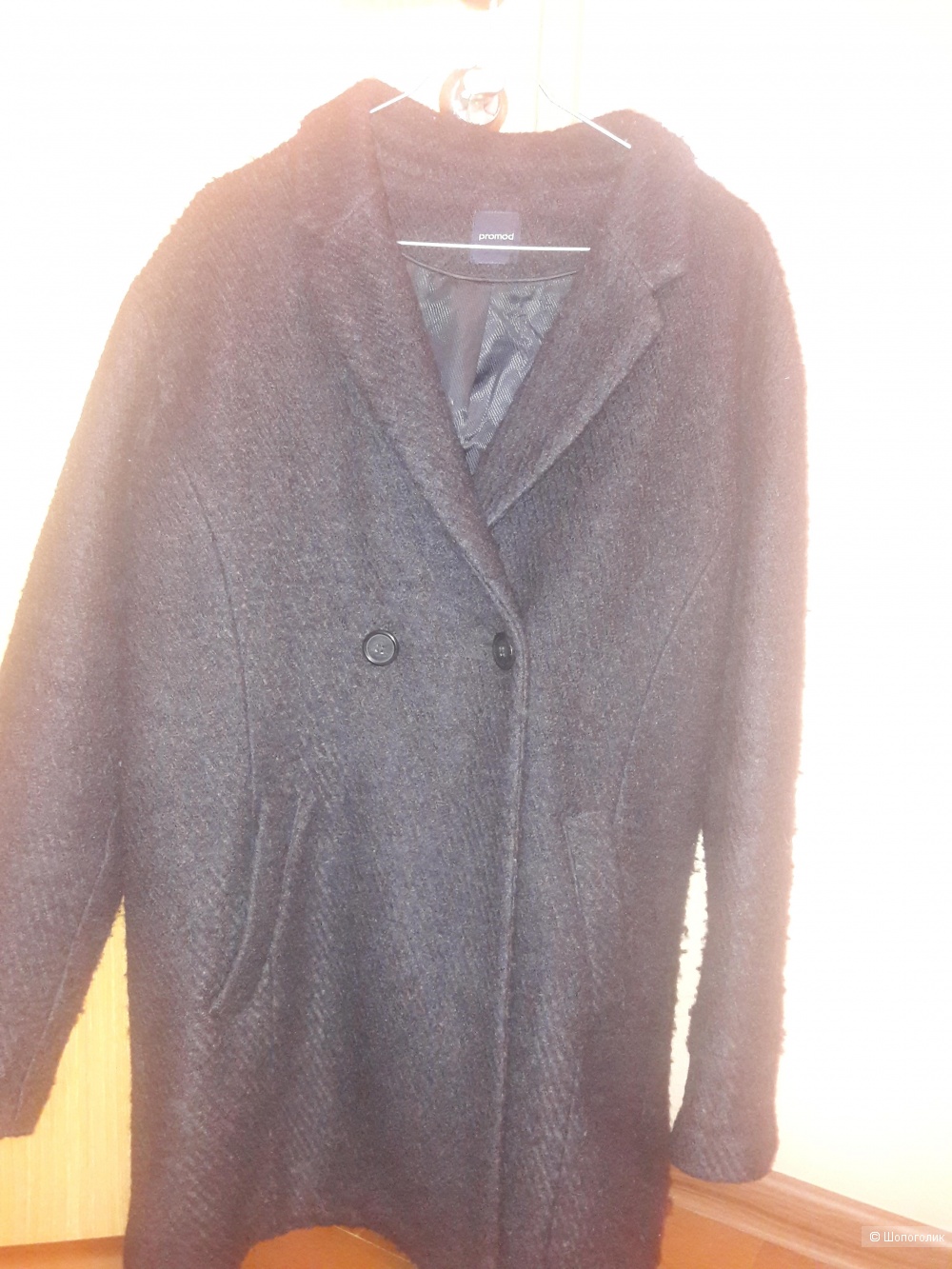 Пальто с шерстью Promod 46-48 размера