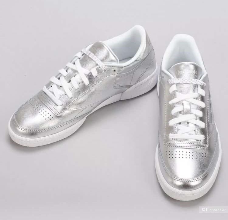 Кроссовки Reebok Club C 85 S shine, размер 37