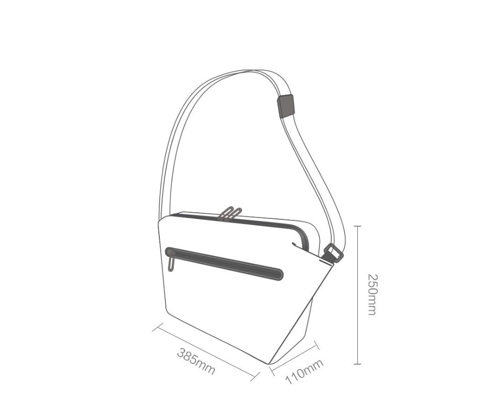 Сумка Xiaomi 90 Fun Messenger Bag