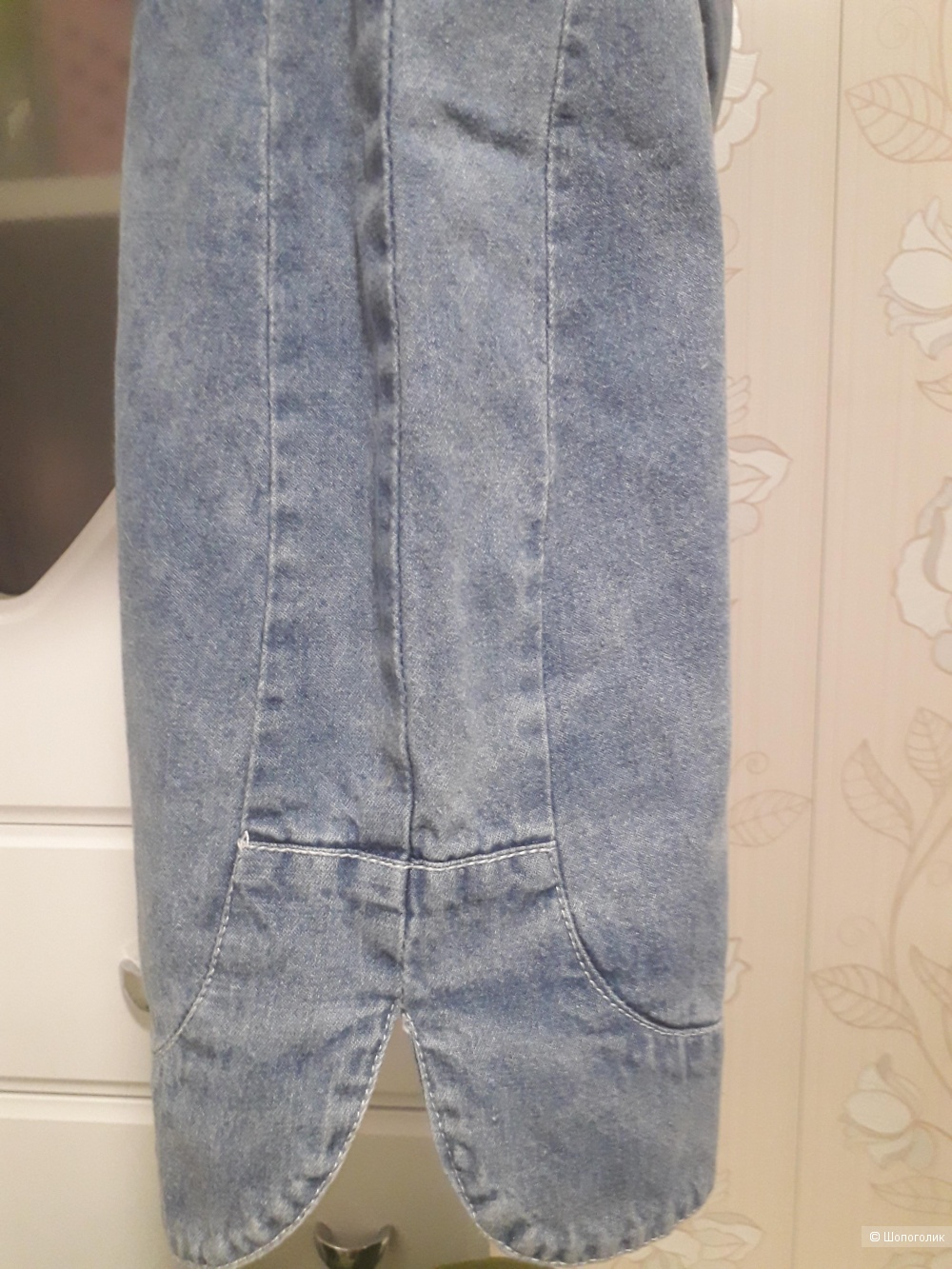 Джинсовая курточка MEILISHOU, 5XL.