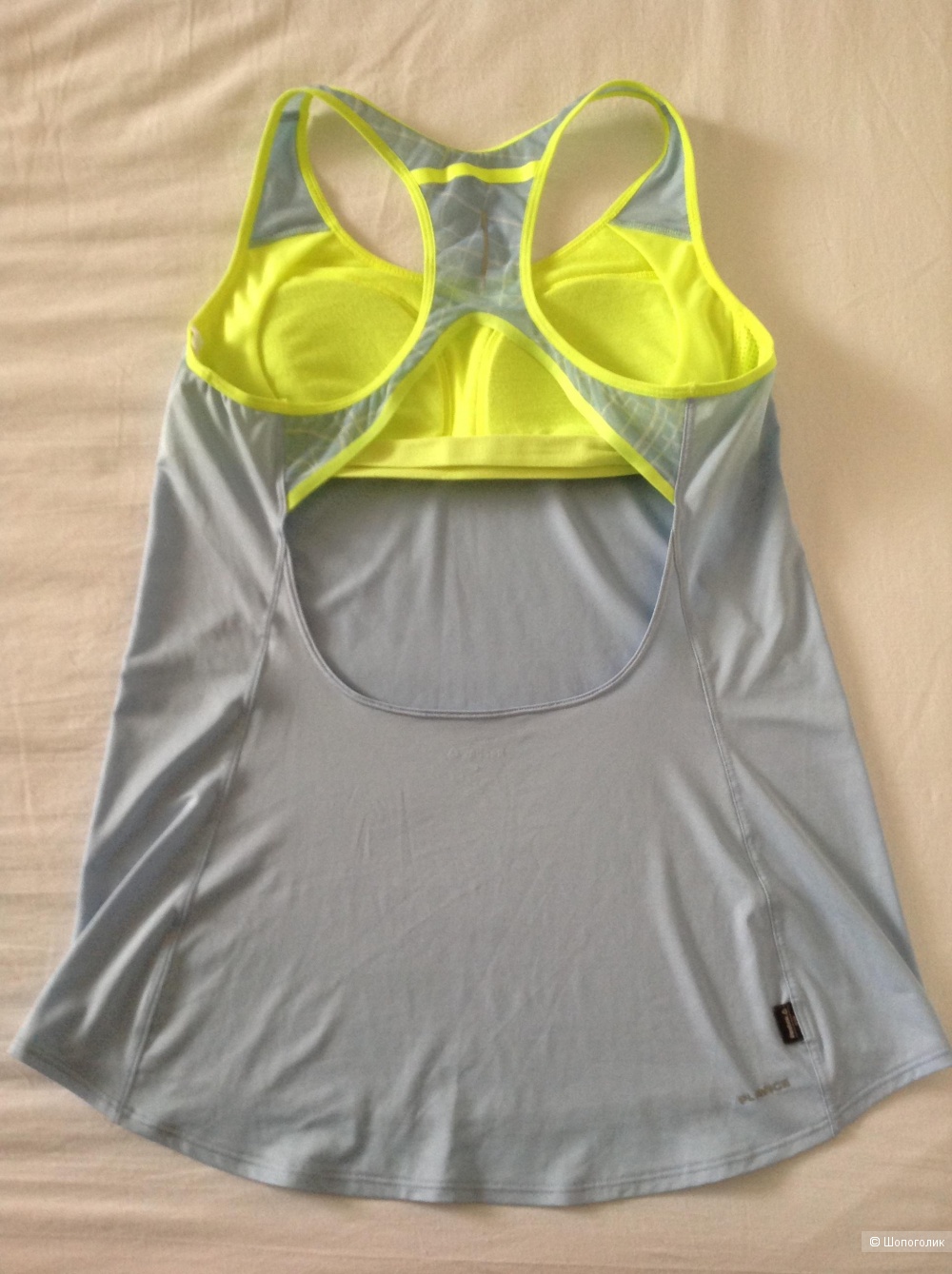 Спортивный топ с вшитым бра Reebok, L