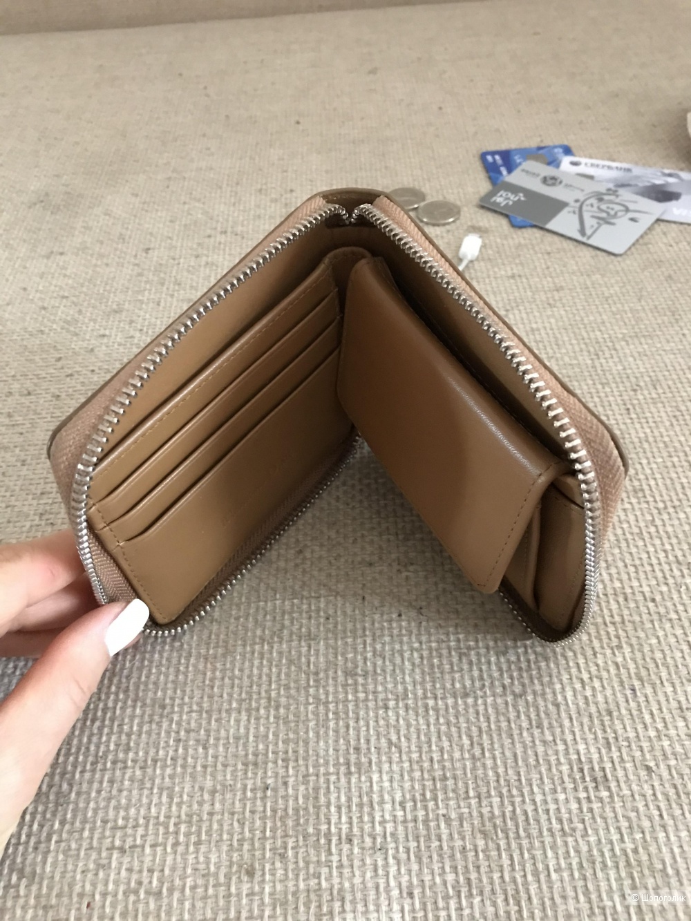 Кошелек Massimo Dutti 11x10 см.