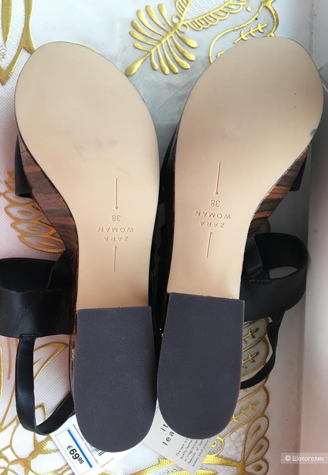 Босоножки Zara, 37 размер