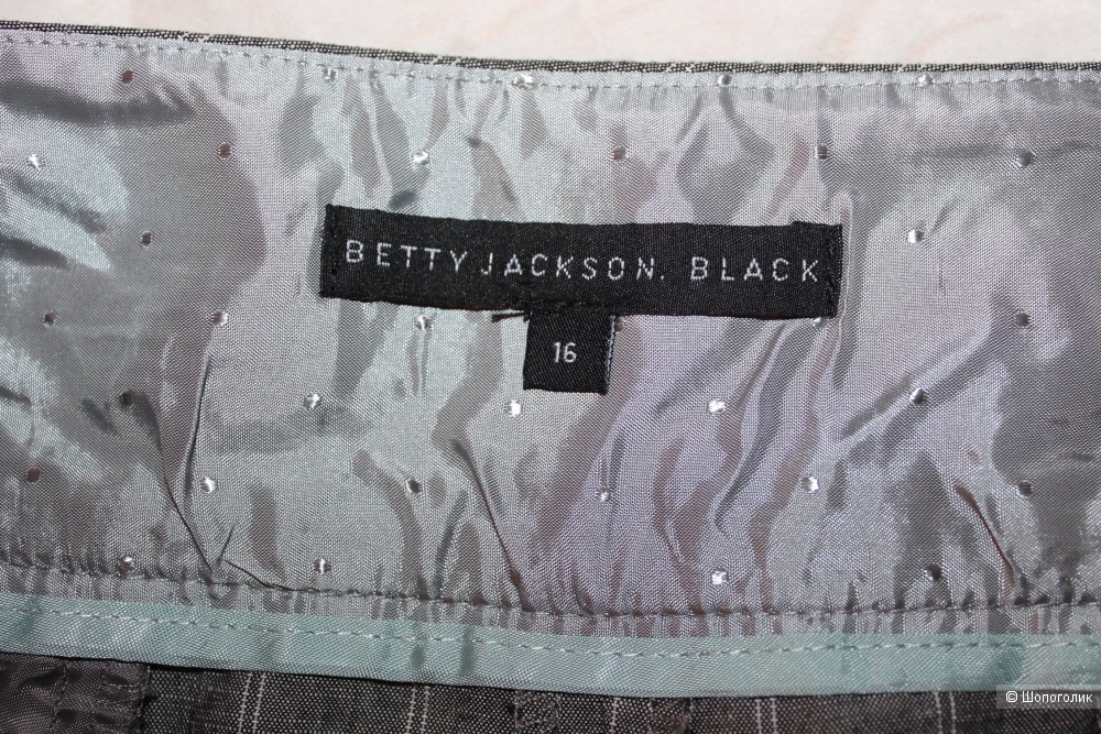 Брюки палаццо Betty Jackson Black, размер 16, рос. 50-52-54