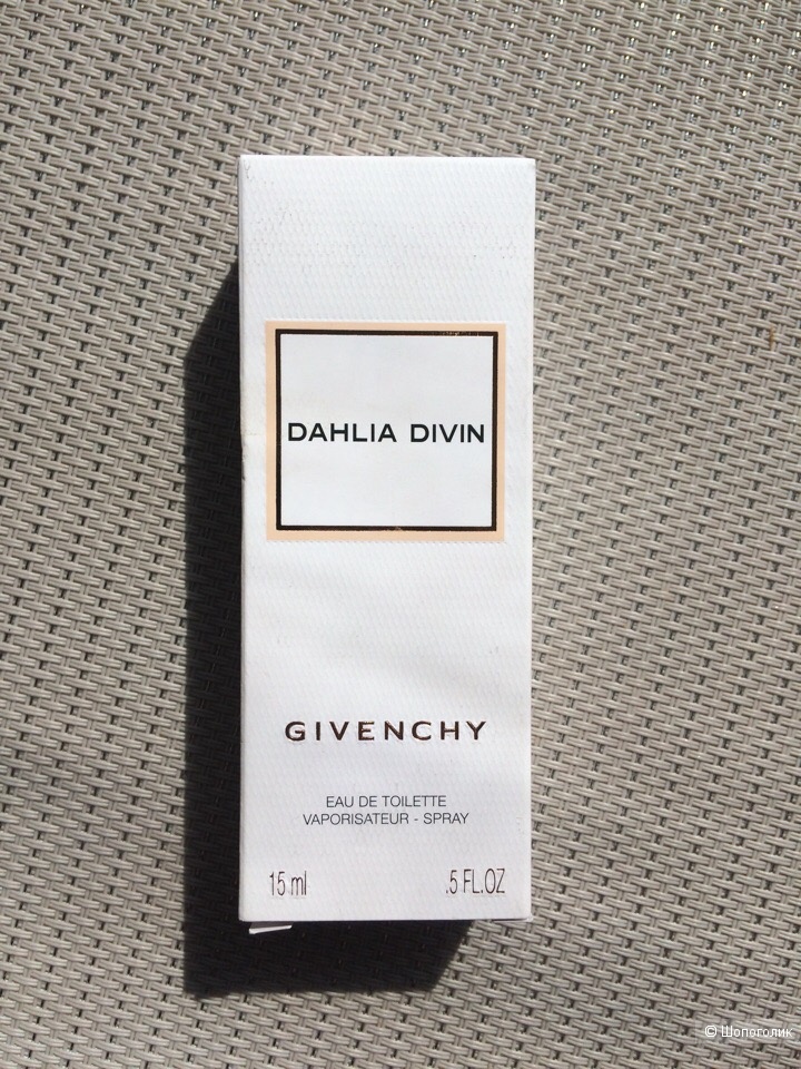 Туалетная вода Givenchy Dahlia Divin ,15мл