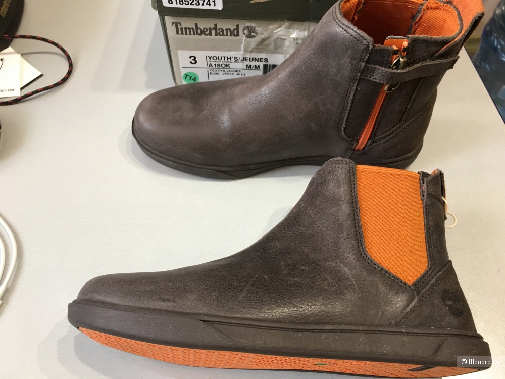 Ботинки Timberland, размер 35. По стельке 22,5 см