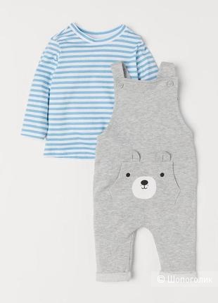 Топ и комбинезон H&M, размер 92