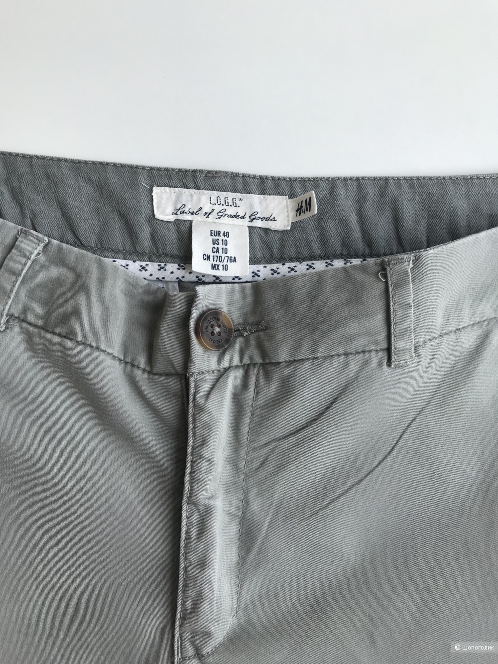 Брюки-чиносы H&M, размер US 10