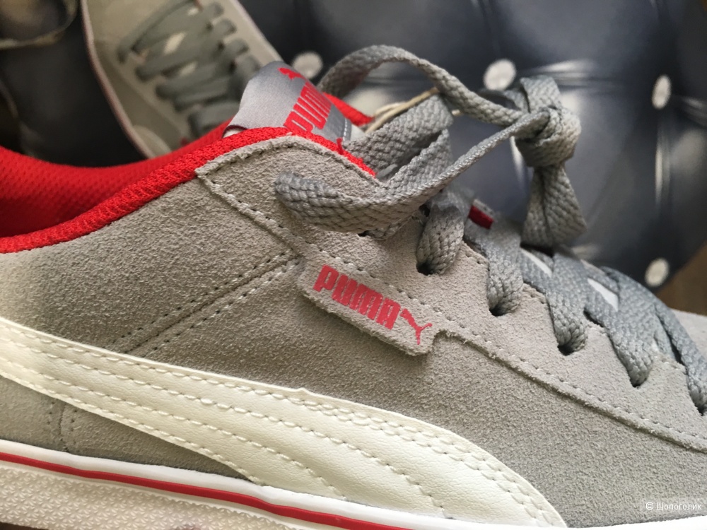 Замшевые кеды PUMA, размер 38.5/5.5UK