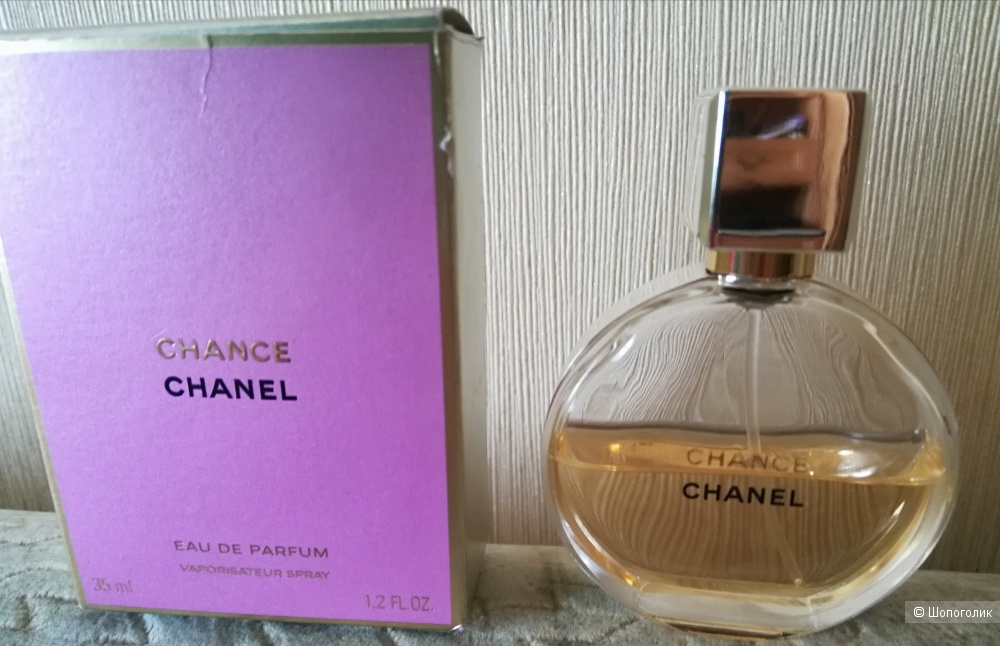 Парфюмерная вода Chanel "Chance",остаток от 35 мл