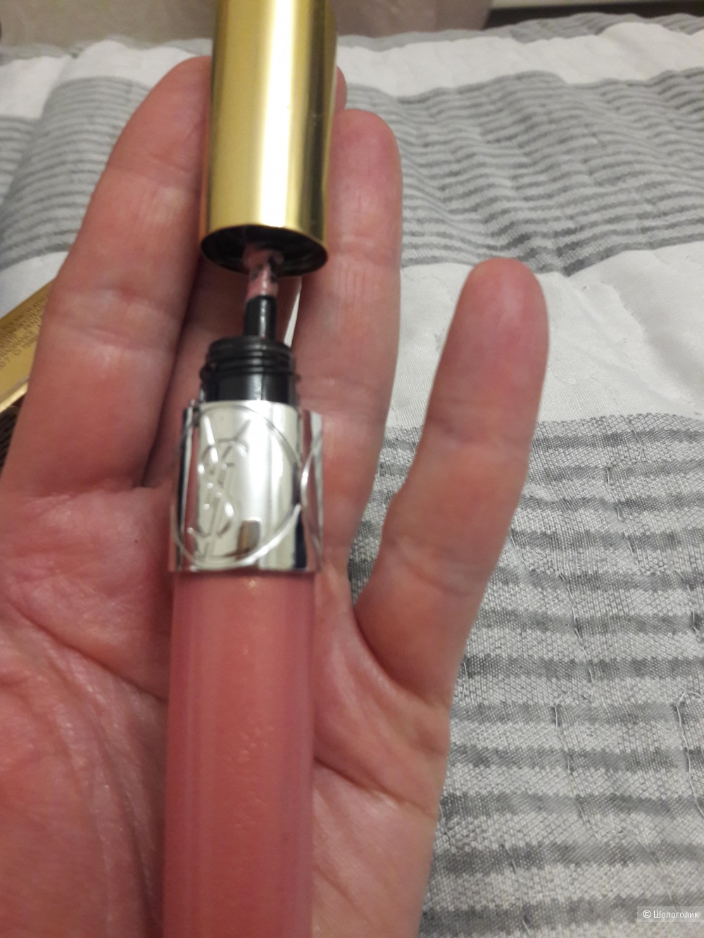 Блеск YSL Gloss Volupte Golden #19, 6мл