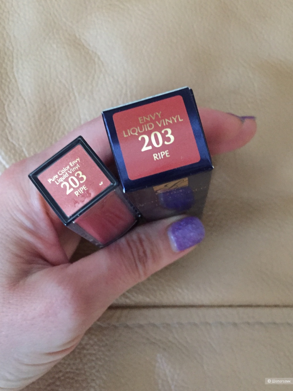 Жидкая помада Estee Lauder Pure Color Envy 203 Ripe