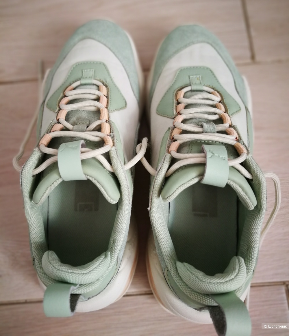 Зеленые кроссовки Puma Thunder Desert 39