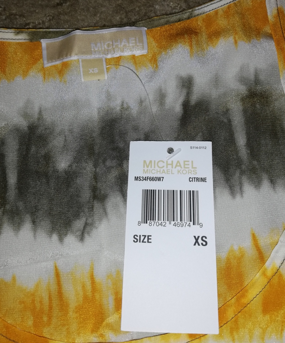 Топ шёлковый Michael kors xs