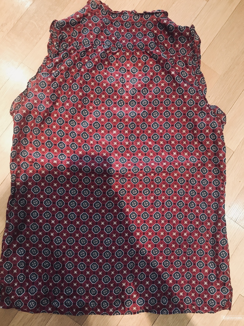 Топ блуза шелковый Massimo Dutti 40 (M, 46)