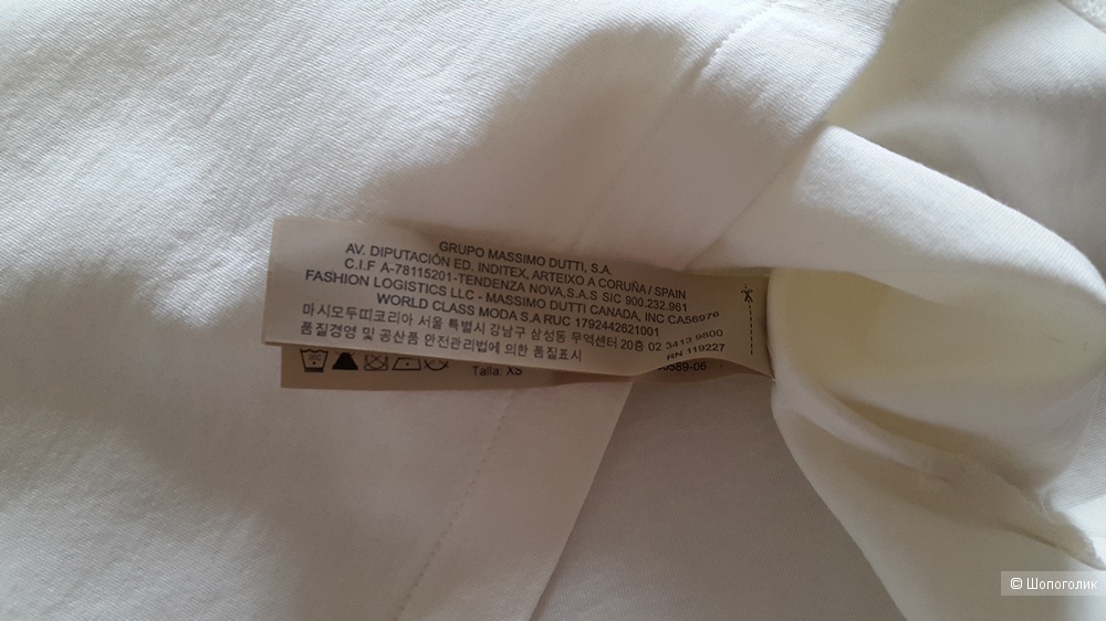 Толстовка из хлопка Massimo Dutti XS-S-M