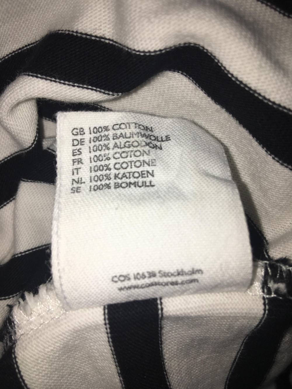 Тельняшка Cos, размер XS/S