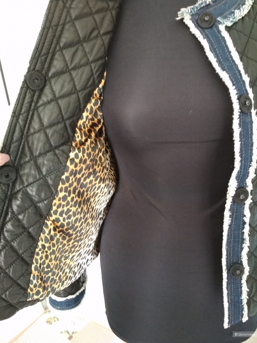 Кожаная куртка Dolce & Gabbana, р. 46