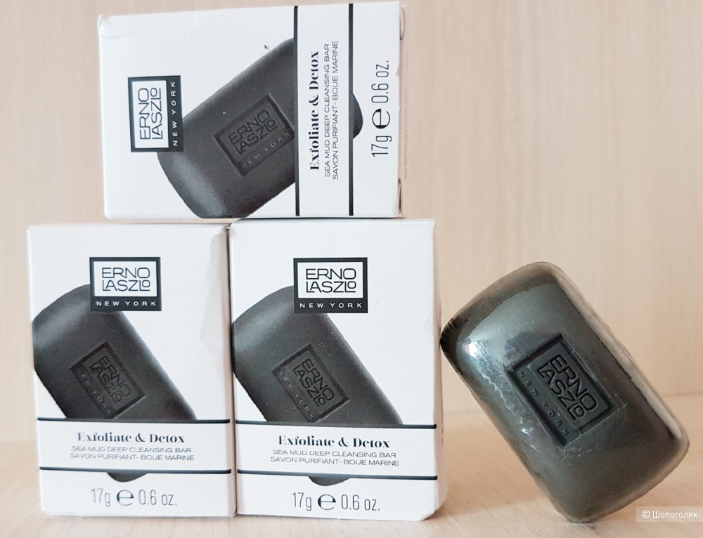 Детокс-мыло для лица Erno Laszlo Sea Mud Deep Cleansing Bar 17 гр