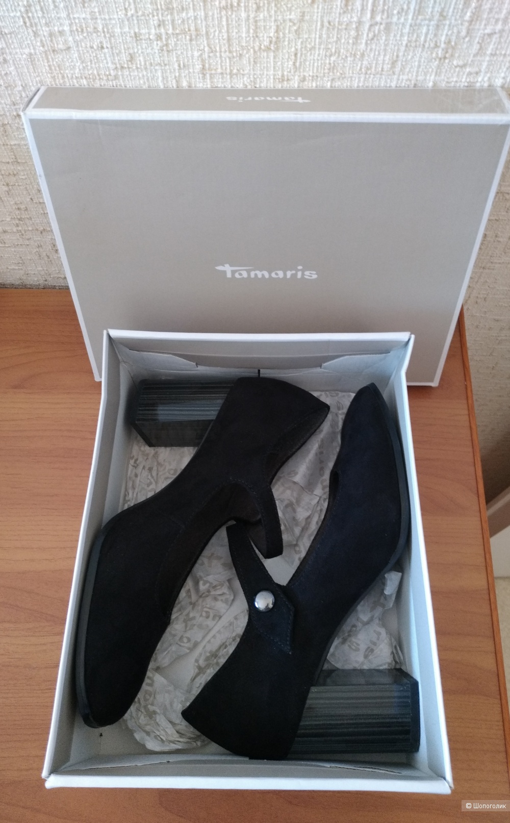 Женские туфли 37 размера, бренд Tamaris