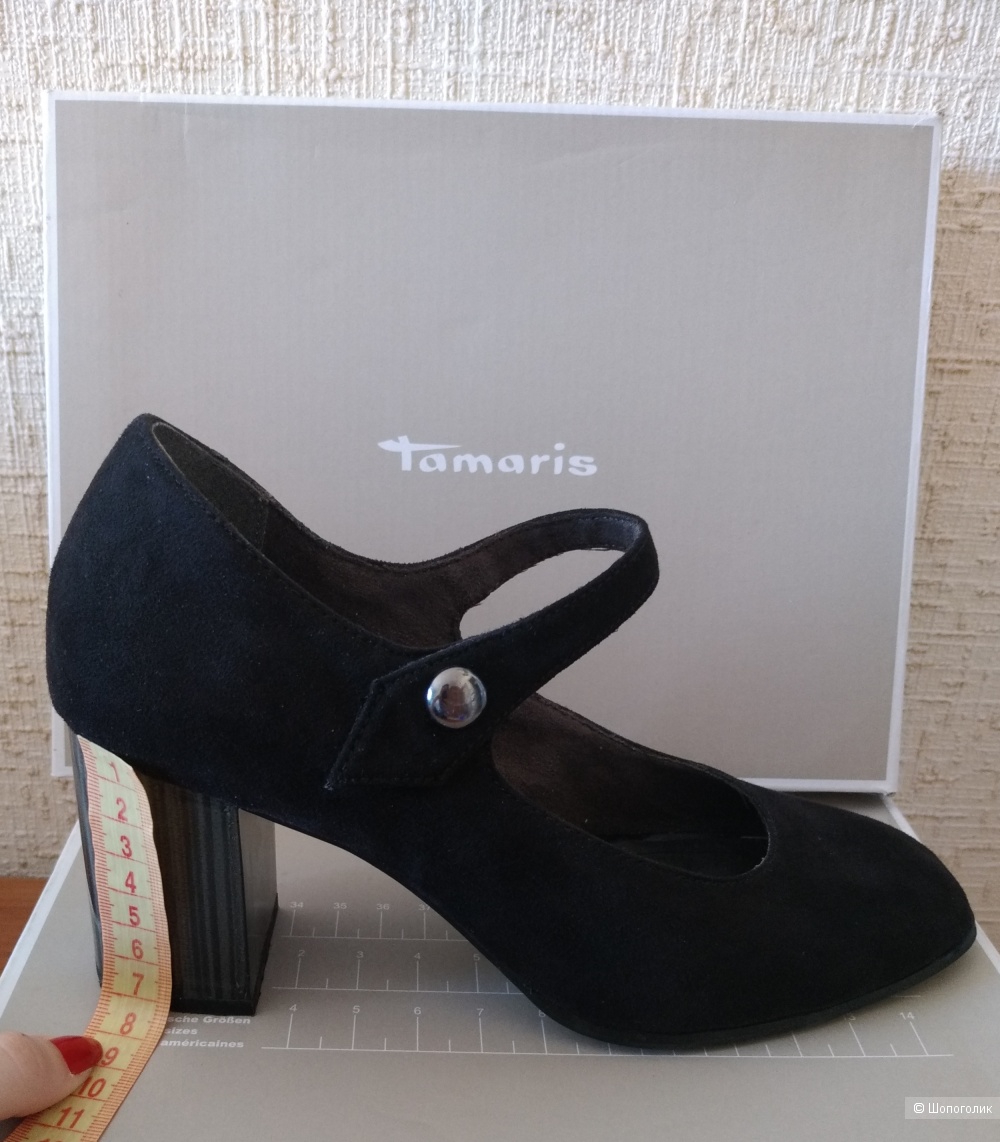 Женские туфли 37 размера, бренд Tamaris